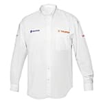 CAM-BCO-LM | Camisa blanca para caballero, manga larga talla M, Truper