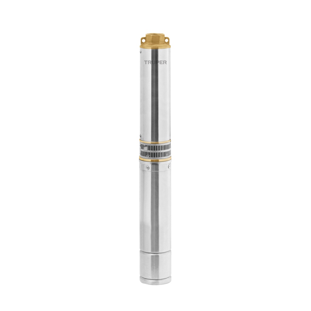BOS-1LM-2 | Bomba sumergible, tipo bala, 1 HP, a/limpia, 220V, Truper