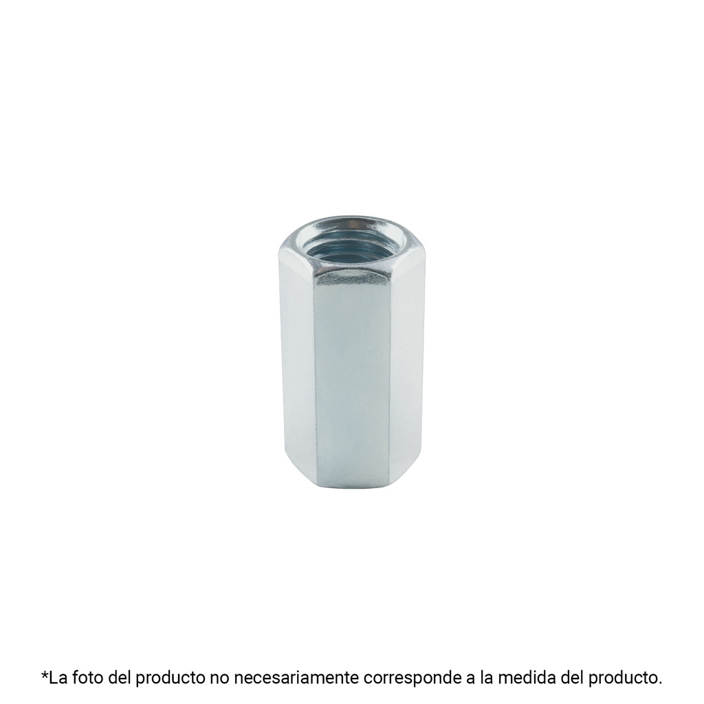 TUEC-7/8 | Bolsa con 2 tuercas cople, 7/8' acero galvanizado , FIERO