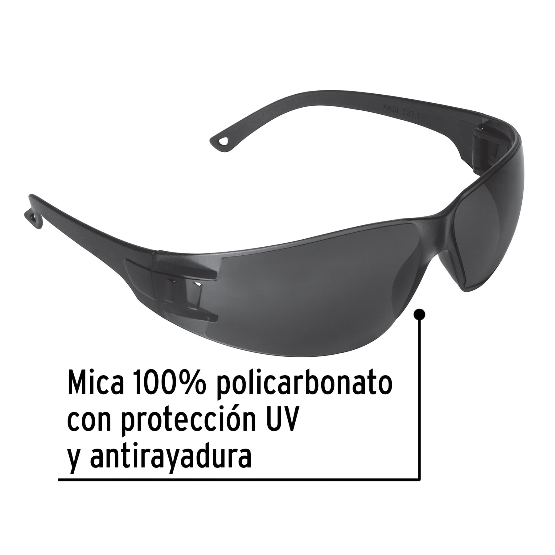 Lentes de seguridad grises, Pretul Lite | LEN-SN-P | 20402