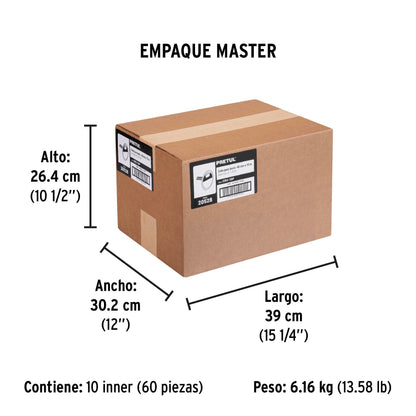 Cinta para ducto 10m x 48mm, espesor 0.16mm, Pretul | CDU-10P | 20528