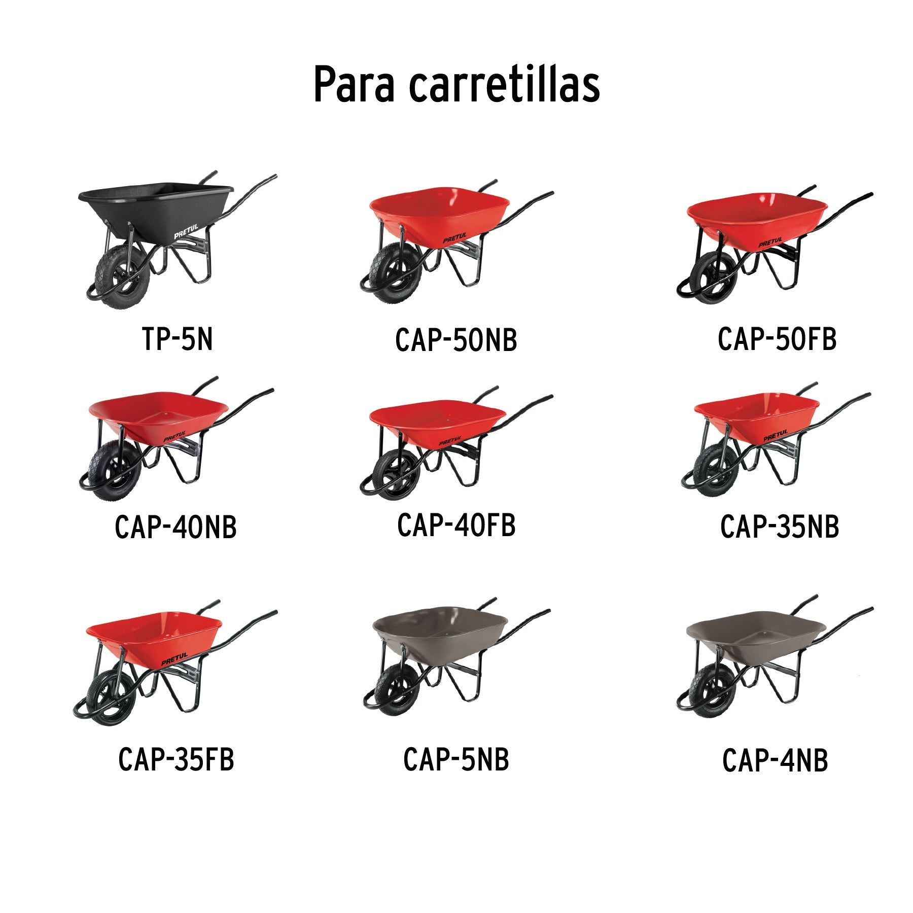 2 tirantes calibre 18 para carretillas PRETUL | JSD-45/50P | 20637