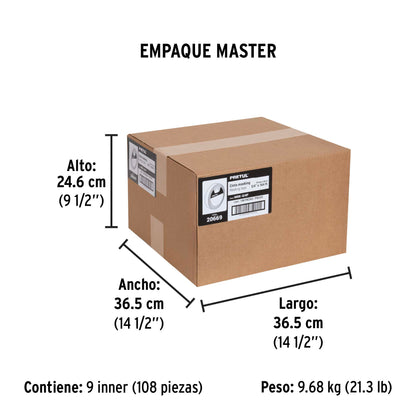 Cinta masking tape de 3/4' x 50 m, Pretul | MSK-3/4P | 20669