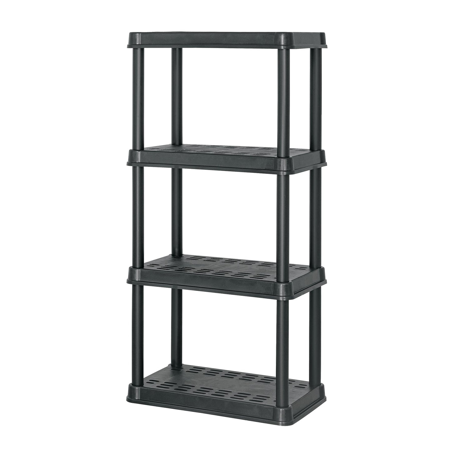 Estante plástico 4 repisas cap. 45 Kg, 125x38x61, PRETUL | EST-4P2 | 20682