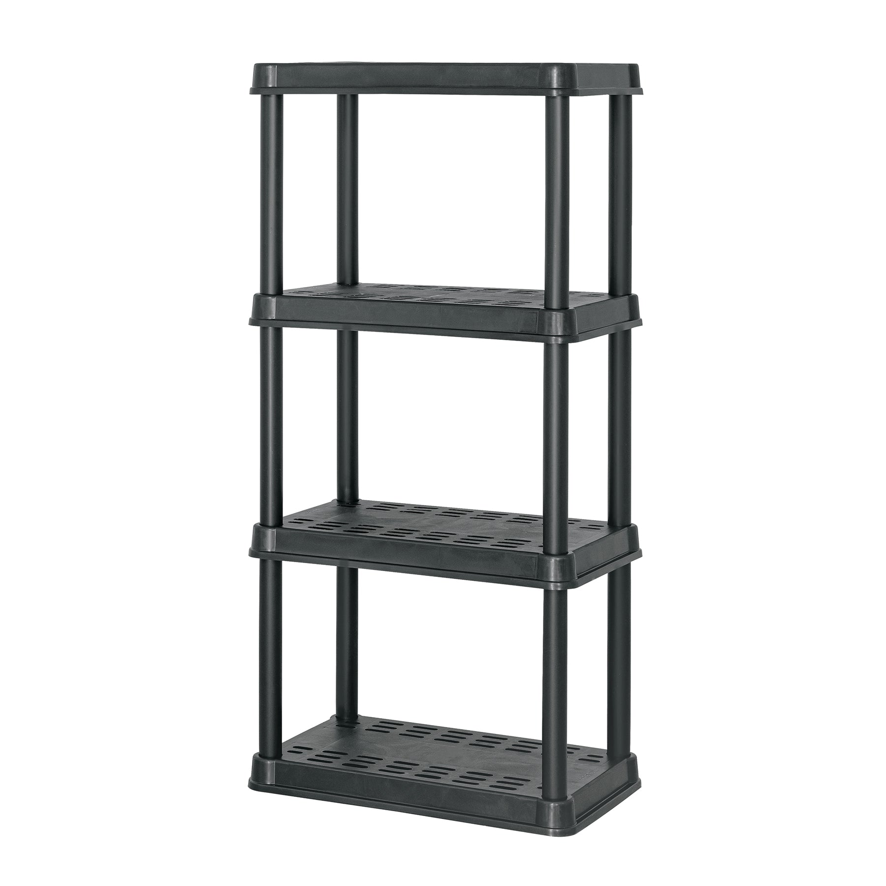 Estante plástico 4 repisas cap. 45 Kg, 125x38x61, PRETUL | EST-4P2 | 20682