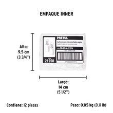 Bolsa con 2 carbones de repuesto para ESMA-4-1/2P4, PRETUL | CB-ES-4-1/2P4 | 21250