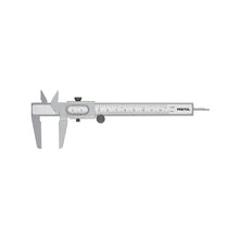 Calibrador vernier escolar 5', acero, std y mm, PRETUL | VER-6P | 21454
