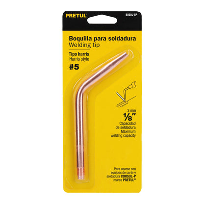 Boquilla #5 para soldar con acetileno, PRETUL | BOSOL-5P | 21534