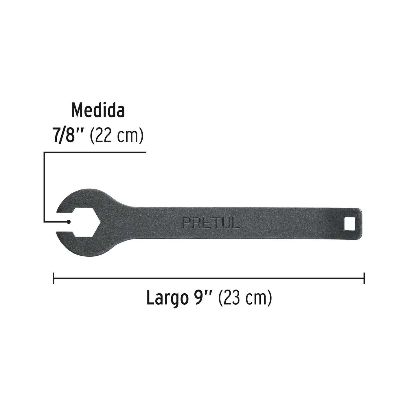 Llave para tanque de gas, Pretul | LL-GA-P | 21804