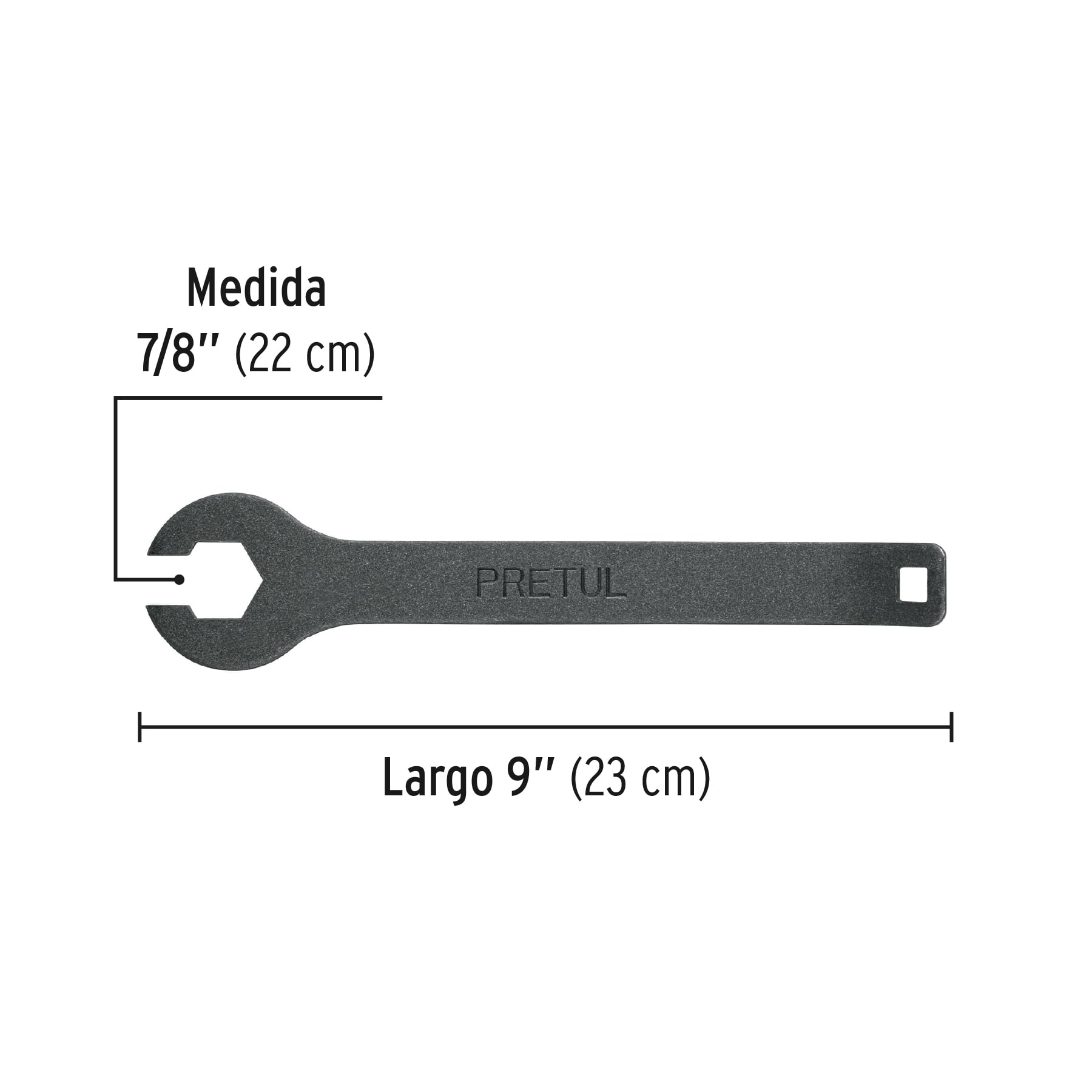 Llave para tanque de gas, Pretul | LL-GA-P | 21804