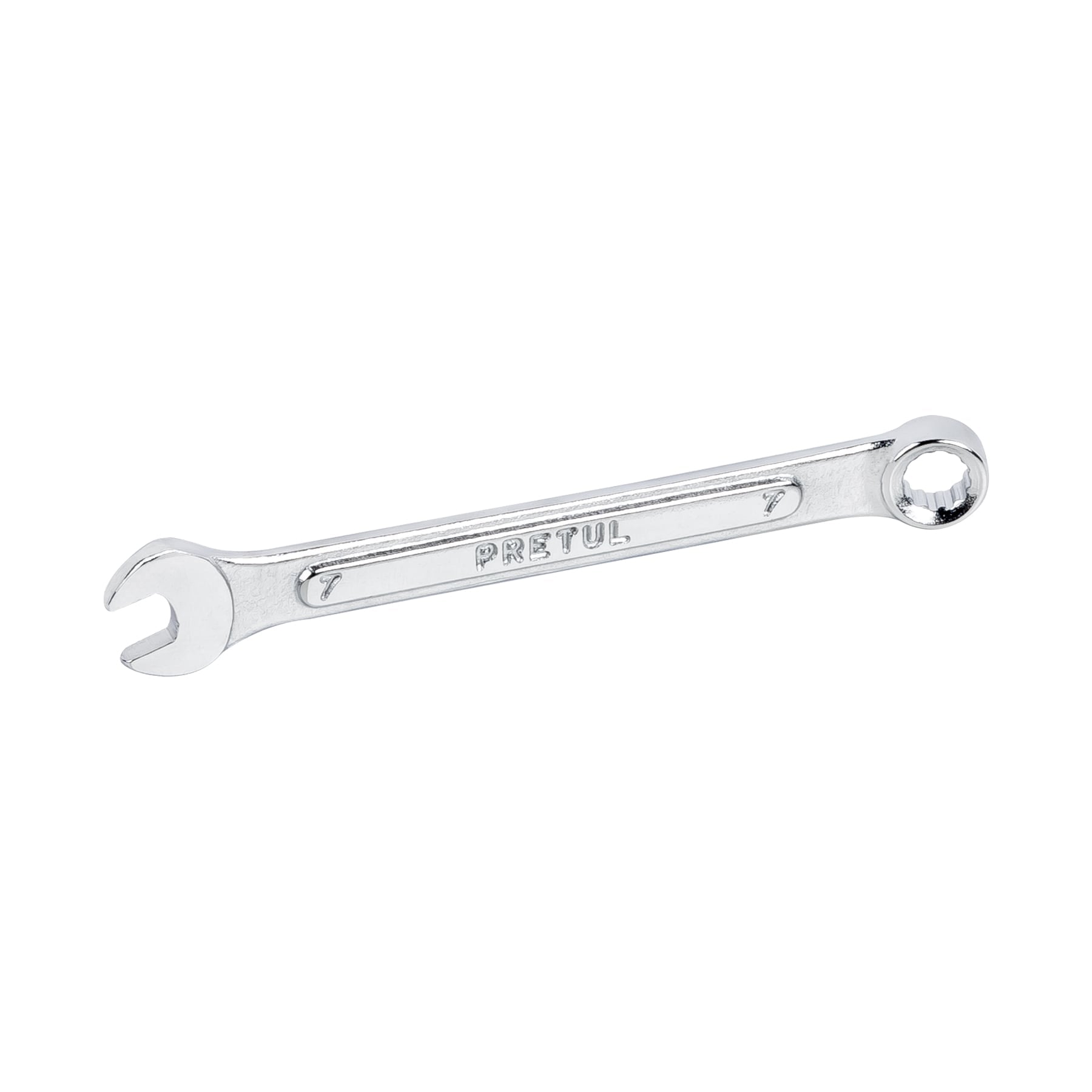 Llave combinada 7 mm x 110 mm de largo, Pretul | LL-2007MP | 21901