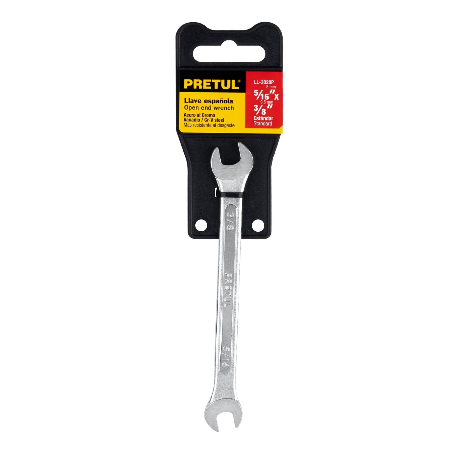 Llave española, 5/16 x 3/8' x 140 mm de largo, PRETUL | LL-3020P | 21951