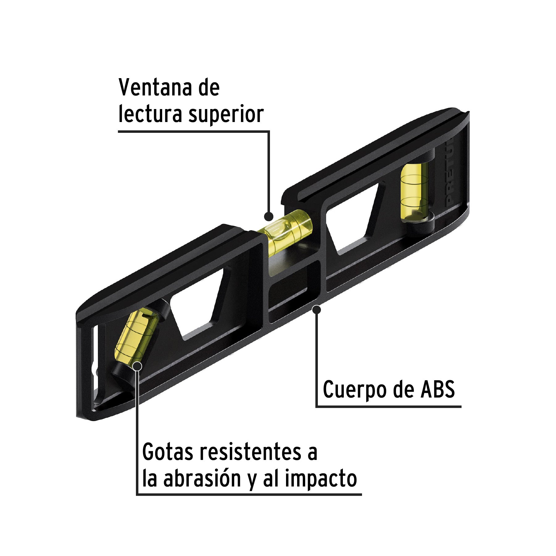 Nivel torpedo de 9', Pretul | NT-9P | 22450