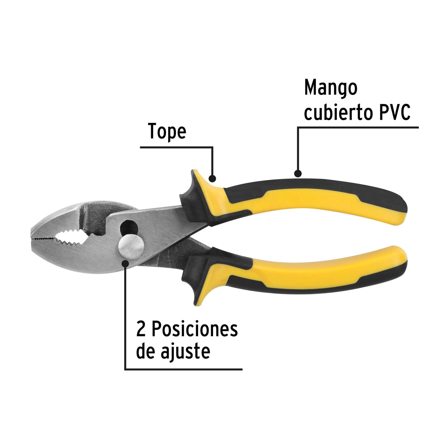 Pinza de chofer 6' mango Comfort Grip, Pretul | PCH-6PX | 22672