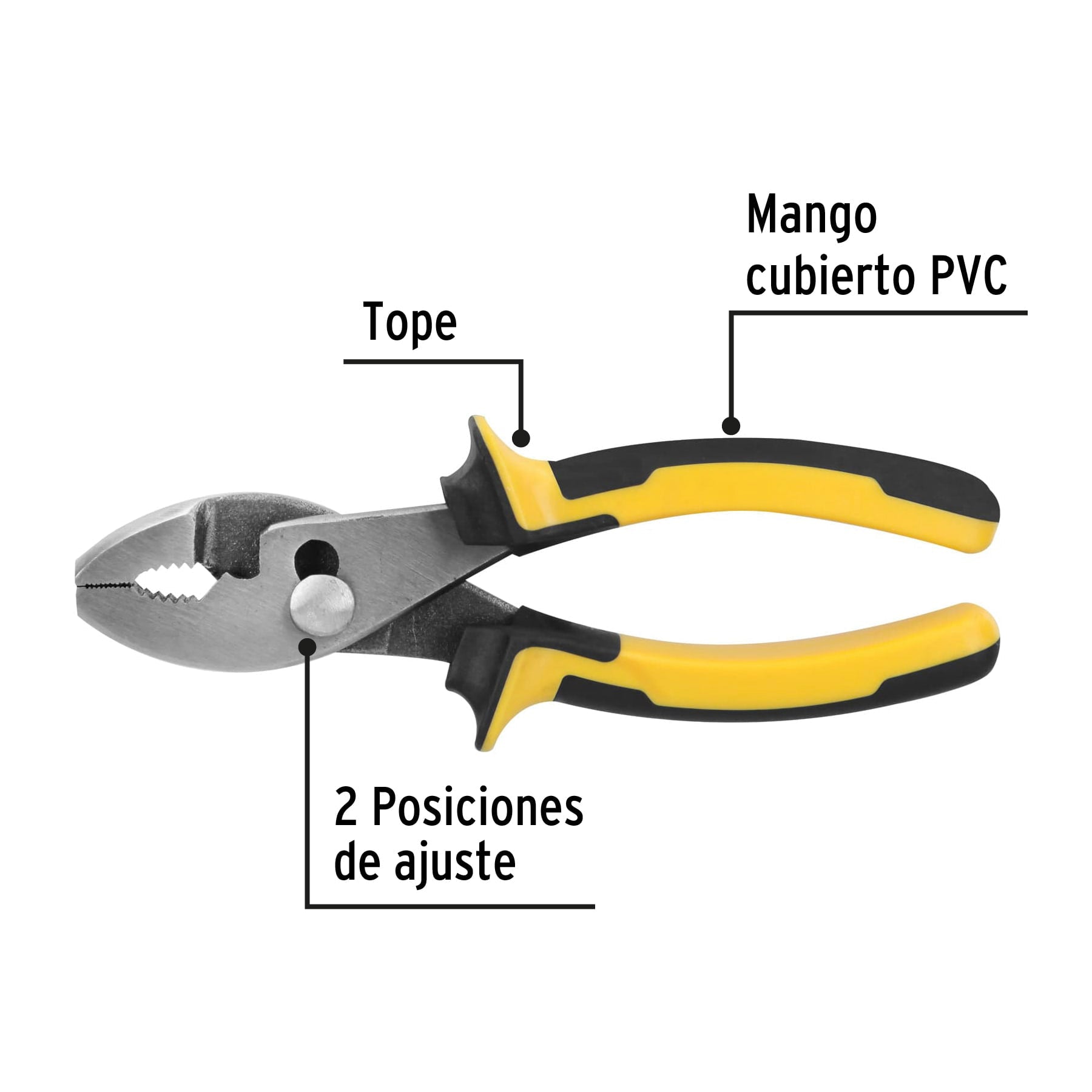 Pinza de chofer 6' mango Comfort Grip, Pretul | PCH-6PX | 22672