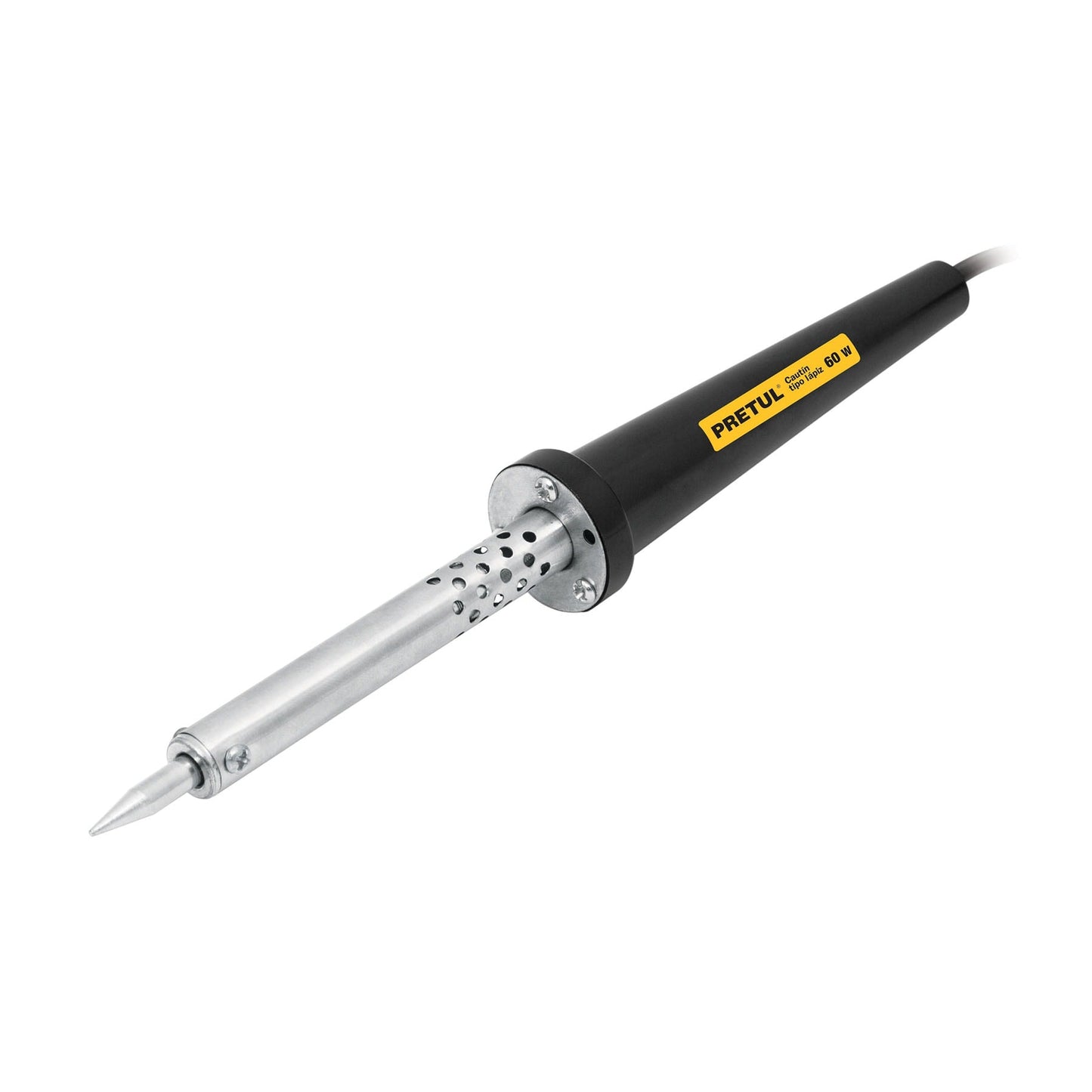 Cautín 60 W tipo lápiz para trabajo pesado, Pretul | CAU-60P2 | 22810
