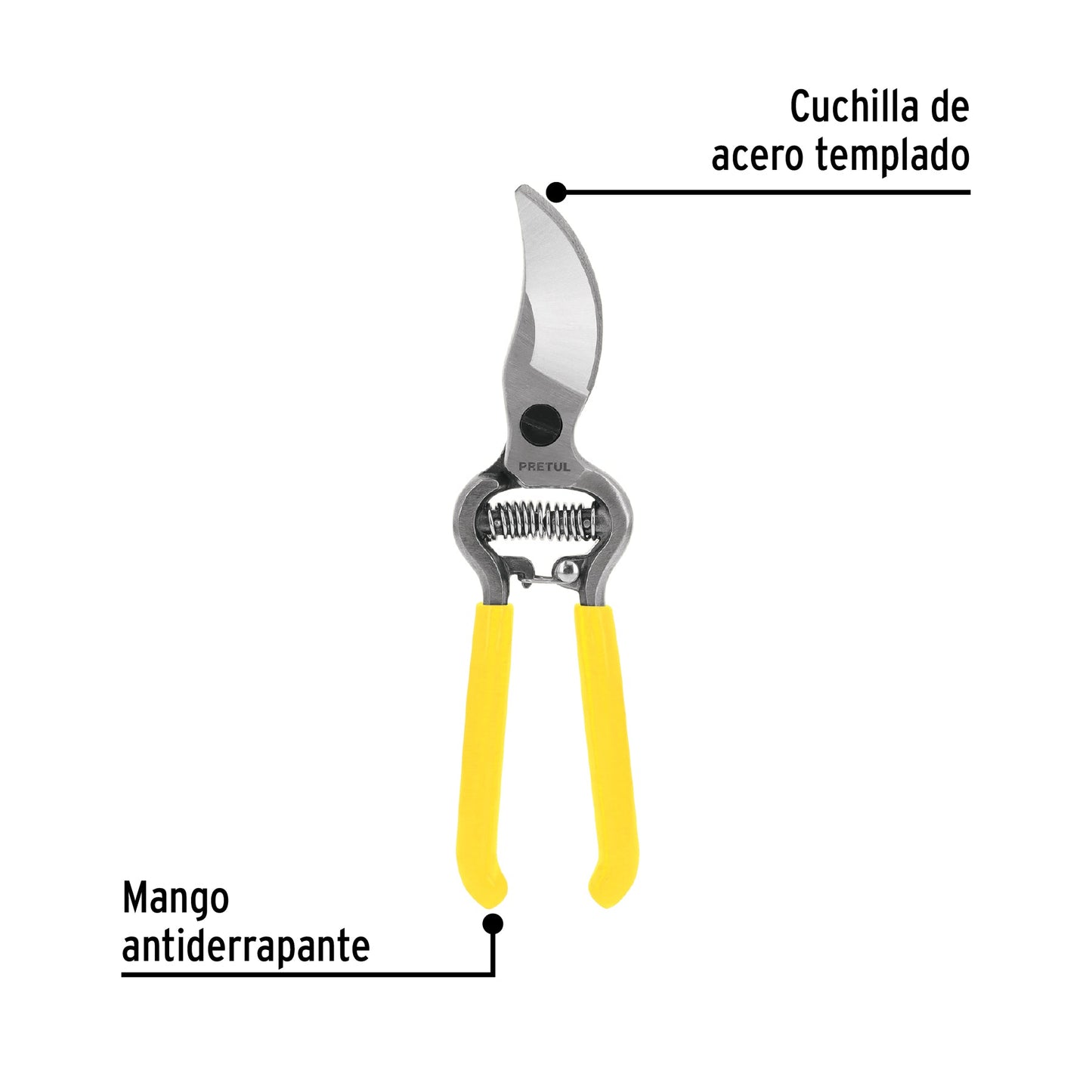 Tijera para poda 8' forjada cuchilla de paso, Pretul | T-67P | 23104