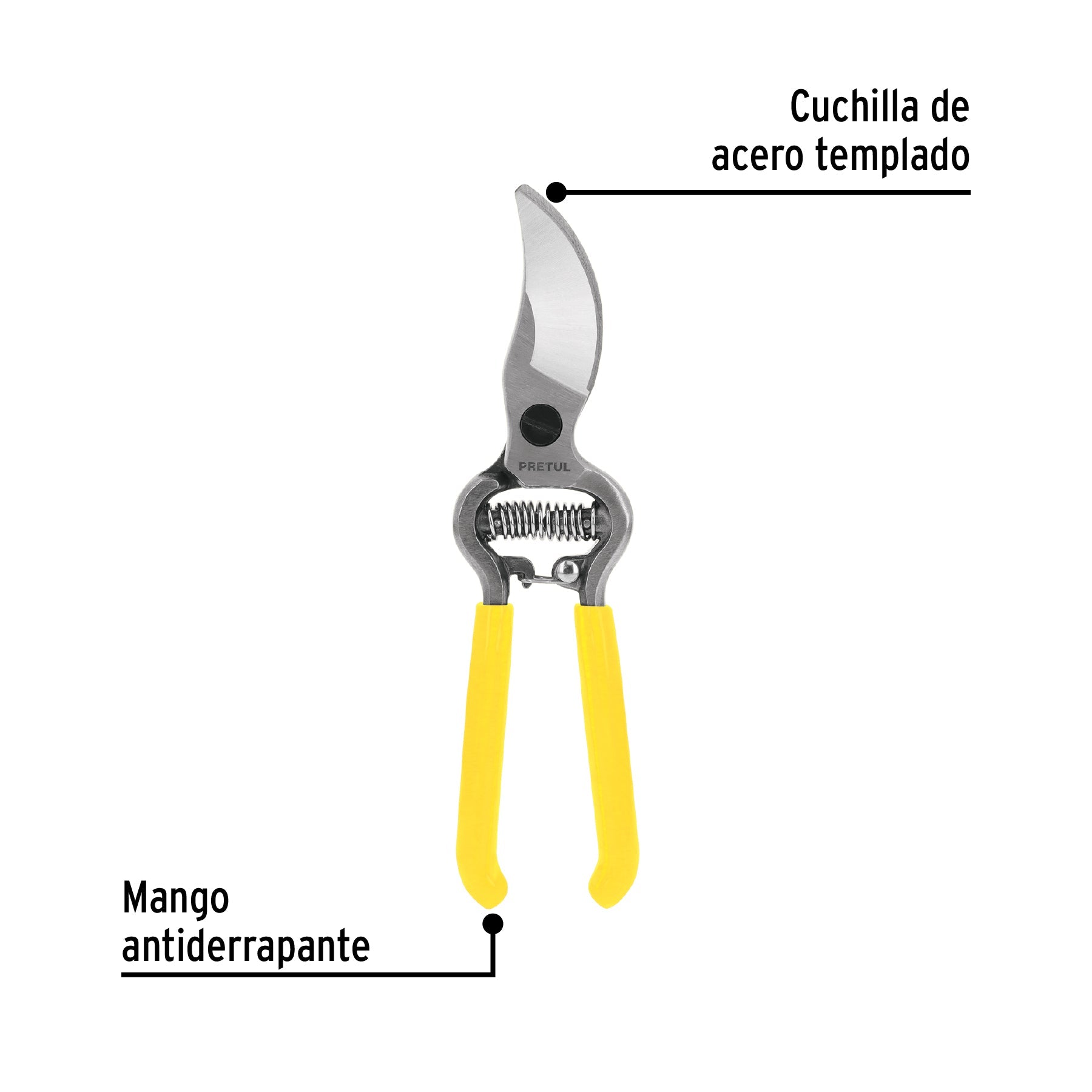Tijera para poda 8' forjada cuchilla de paso, Pretul | T-67P | 23104