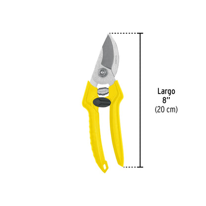 Tijera para poda 8' cuchilla de paso de acero inox, Pretul | T-35P | 23105