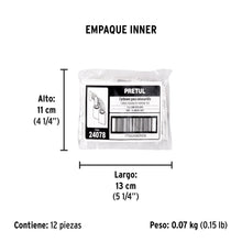 Bolsa con 2 carbones de repuesto para ROTO-3/8P4, PRETUL | CB-ROTO-3/8P4 | 24078