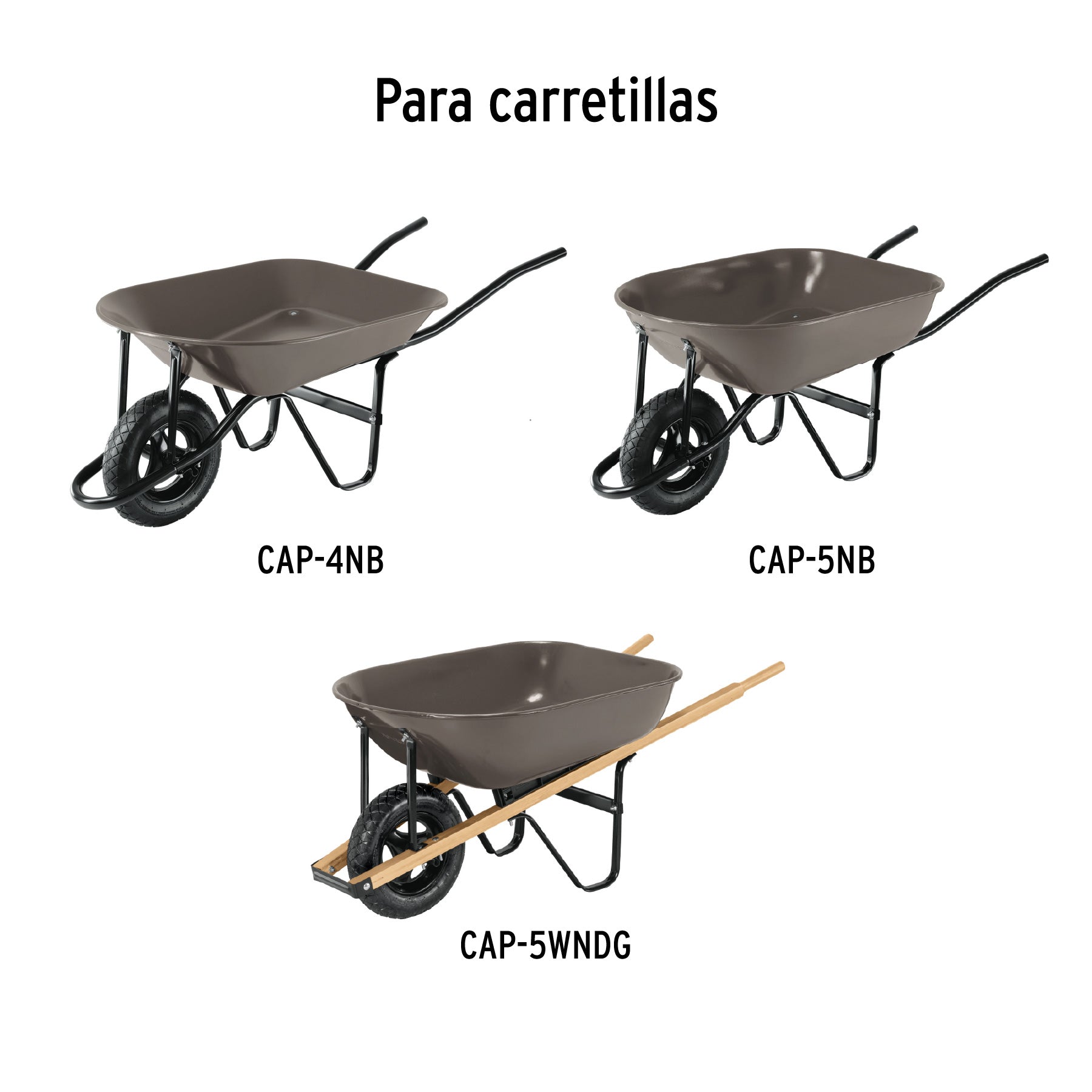 Cámara para llanta de 14' y 16', para carretilla PRETUL | CM-P-15 | 24098