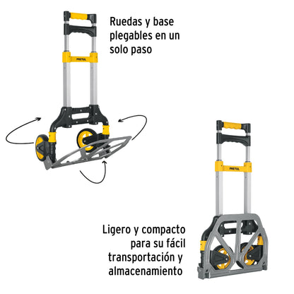 Diablo de carga, plegable, 100 kg, Pretul | DIA-100P | 24127