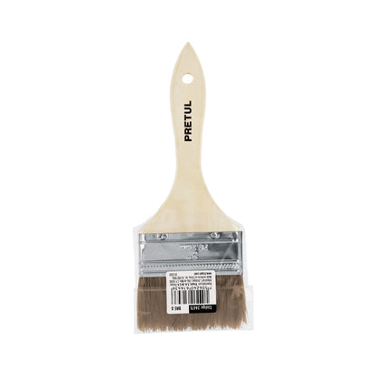 Brocha uso general de 3' con mango de madera, Pretul | BRE-3 | 24475