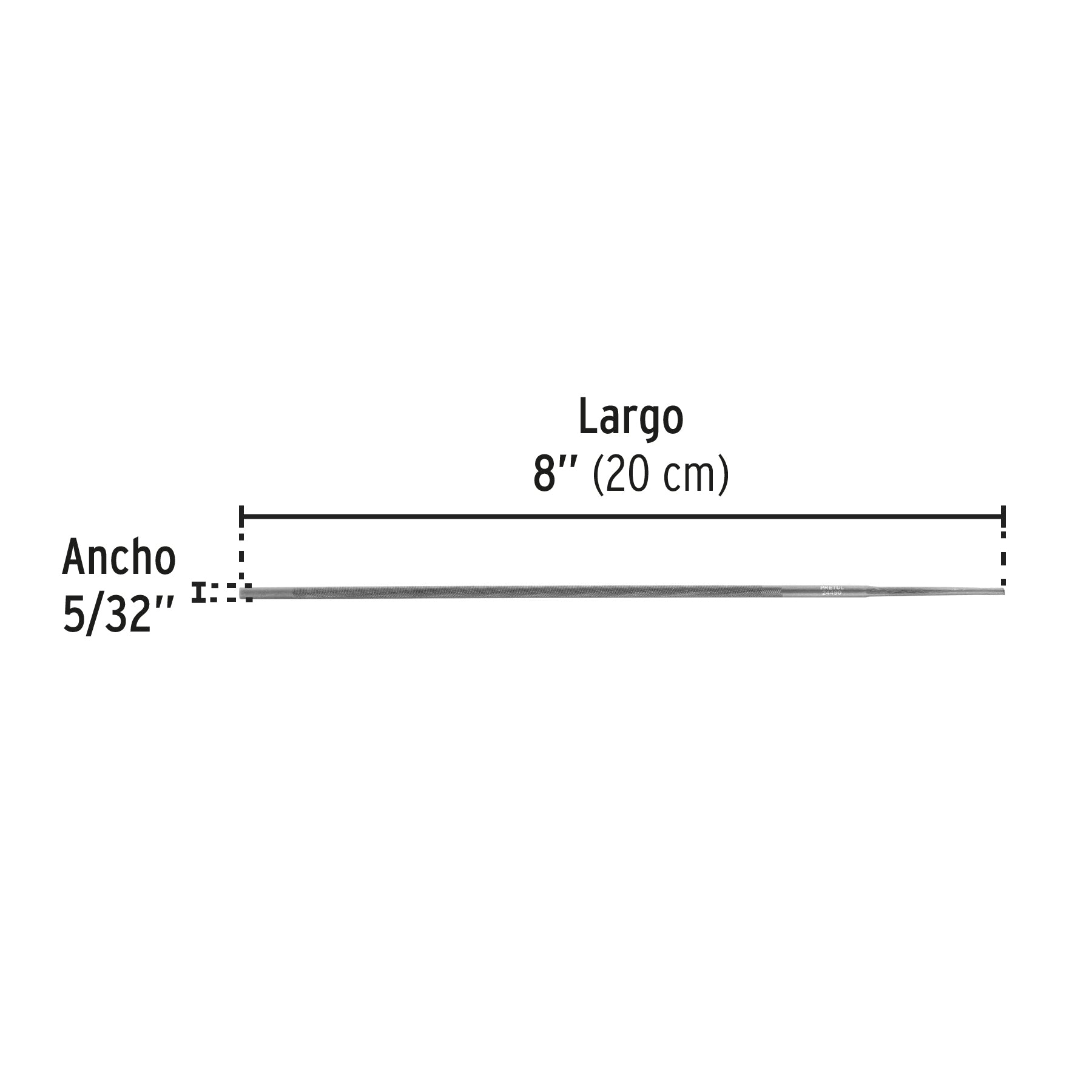 Lima para motosierra 5/32', Pretul | LMO-5/32P | 24490