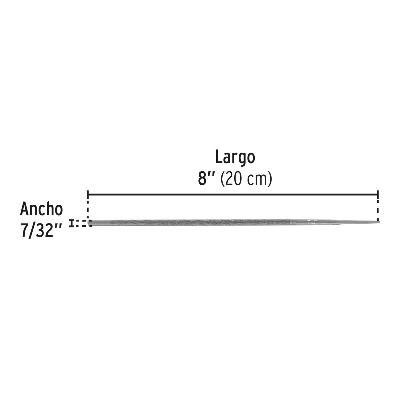 Lima para motosierra 7/32', Pretul | LMO-7/32P | 24492