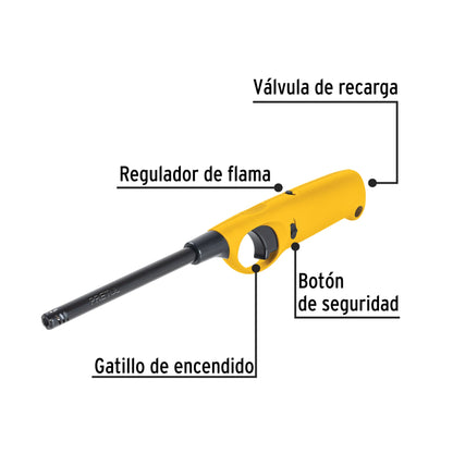 Encendedor multiusos, recargable, 27 cm, PRETUL | ENC-27 | 25130