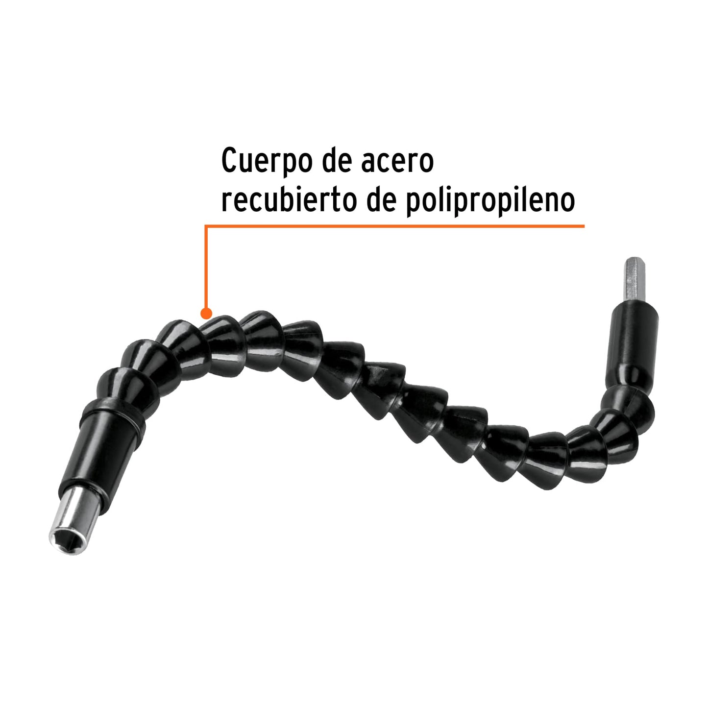 Extensión 12' flexible, para atornillar, PRETUL | PUDE-12FP | 26095