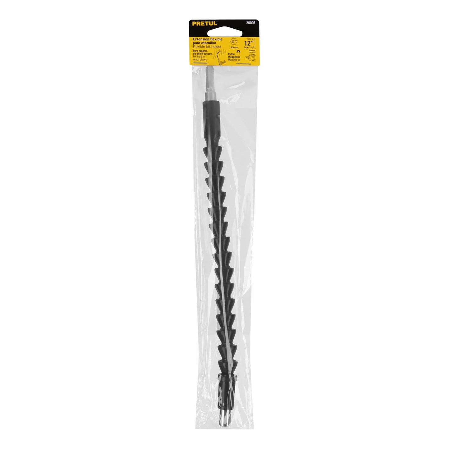 Extensión 12' flexible, para atornillar, PRETUL | PUDE-12FP | 26095