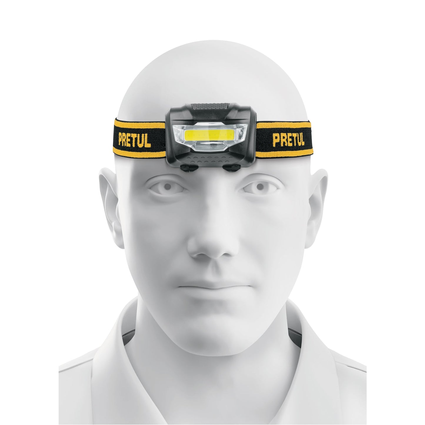Linterna de minero LED 100 lm de 3 pilas AAA, PRETUL | LI-CA-3AAAP | 27083