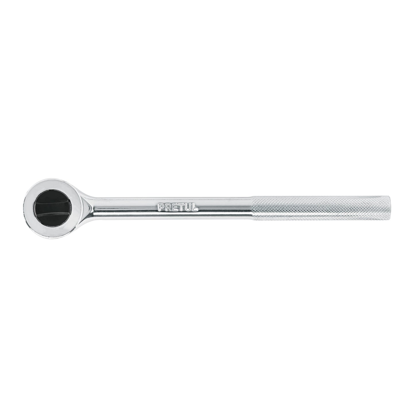 Matraca cuadro 1/2' cabeza redonda con disco, Pretul | M-1245DP | 27353