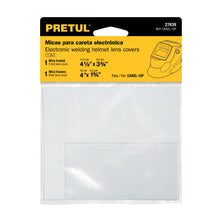 Bolsa c/2 micas para careta CAREL-12P, PRETUL | REP-CAREL-12P | 27439