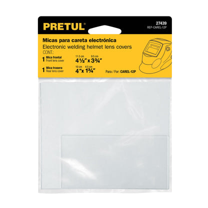 Bolsa c/2 micas para careta CAREL-12P, PRETUL | REP-CAREL-12P | 27439
