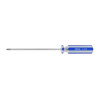 Desarmador de cruz 1/8' x 4' mango de PVC, Pretul | DP-1/8X4TP | 28076