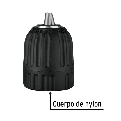 Broquero 3/8' sin llave, para máquinas inalámbricas, PRETUL | BRO-TR-12P | 28111
