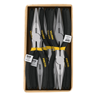 Pinza de punta y corte 6' mango de vinil, a granel, Pretul | PPC-6PG | 28158