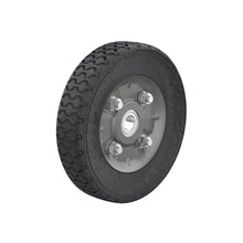 Rueda de hule sólido 7' para diablo, un balero, Pretul | RD-71 | 45482