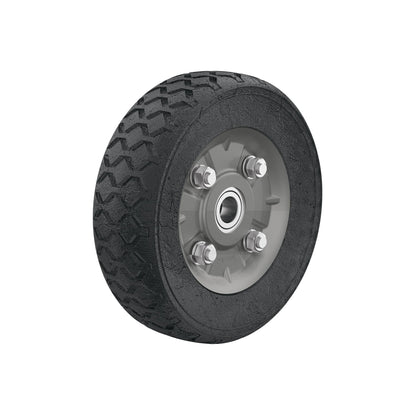 Rueda de hule sólido 7' para diablo, doble balero, Pretul | RD-72 | 45483