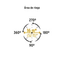 ASPRO-11 | Aspersor plástico una vía, estaca de 17 cm, Pretul