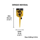 ASPRO-11 | Aspersor plástico una vía, estaca de 17 cm, Pretul