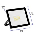 REF-402LC | Reflector ultra delgado LED 30 W luz cálida, Volteck Basic