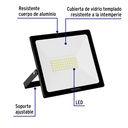 REF-403LC | Reflector ultra delgado LED 50 W luz cálida, Volteck Basic