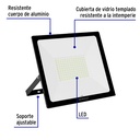 REF-404LC | Reflector ultra delgado LED 100 W luz cálida, Volteck Basic