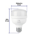 LED-170B | Lámpara LED alta potencia 20W (equiv. 170W) luz de día Basic