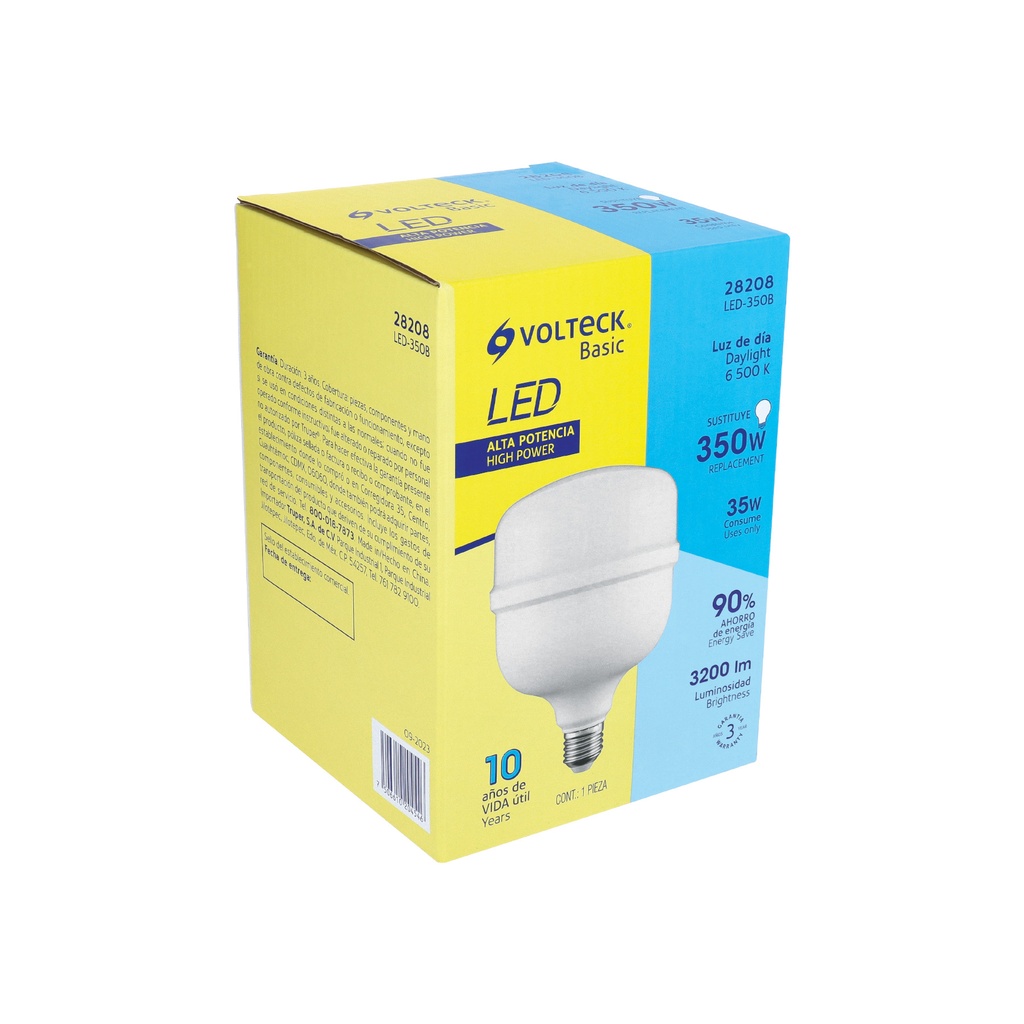 LED-350B | Lámpara LED alta potencia 35W (equiv. 300W) luz de día Basic