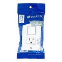 PA-COAP-CLP | Placa armada contacto e interruptor Classic, Volteck