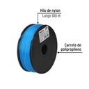 HIPE-90 | Carrete con 100 m de hilo para pesca azul calibre 0.90 mm